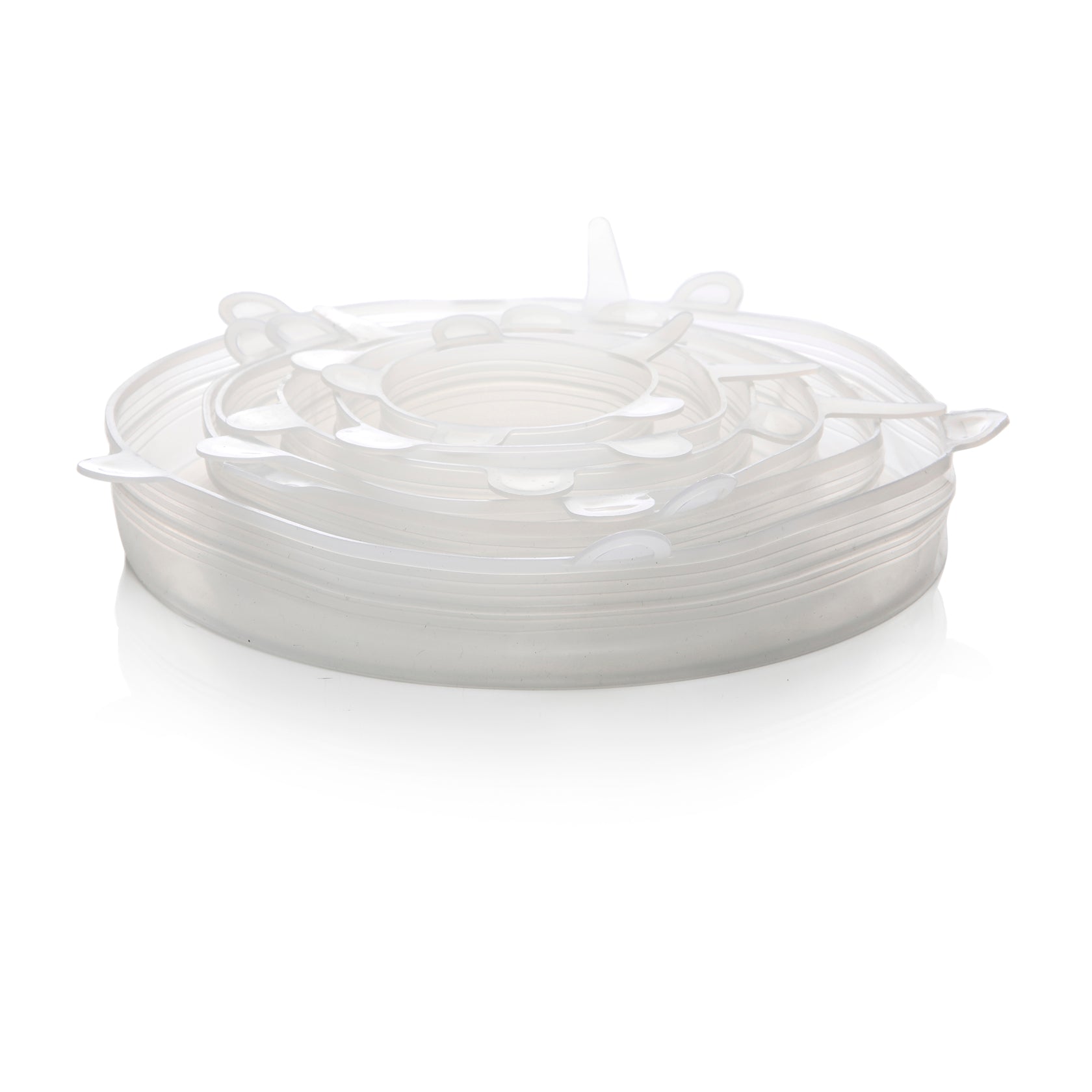 Reusable Silicone Lids — Set of 6